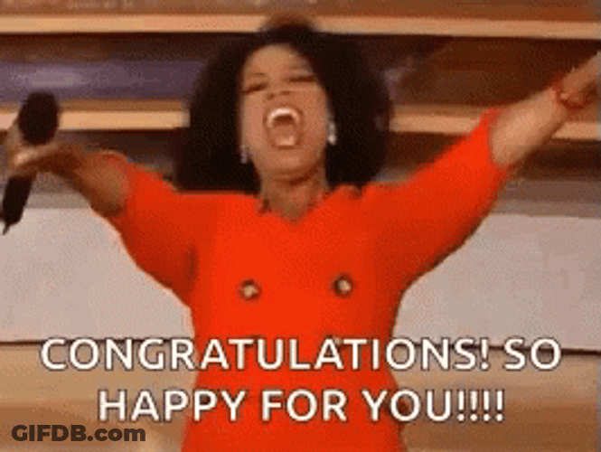 Congratulations Meme Oprah Winfrey GIF