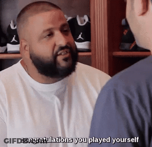 Congratulations Meme Played Yourself GIF