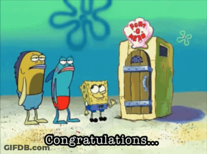 Congratulations Meme SpongeBob SquarePants GIF