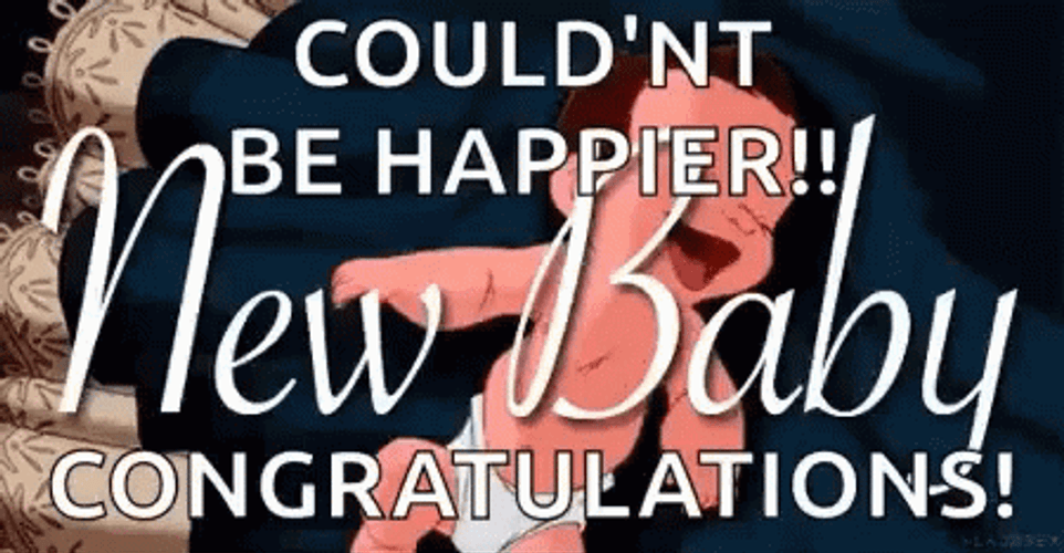 Congratulations New Happy Baby GIF