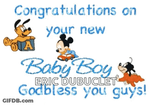 Congratulations On Your New Baby Boy GIF