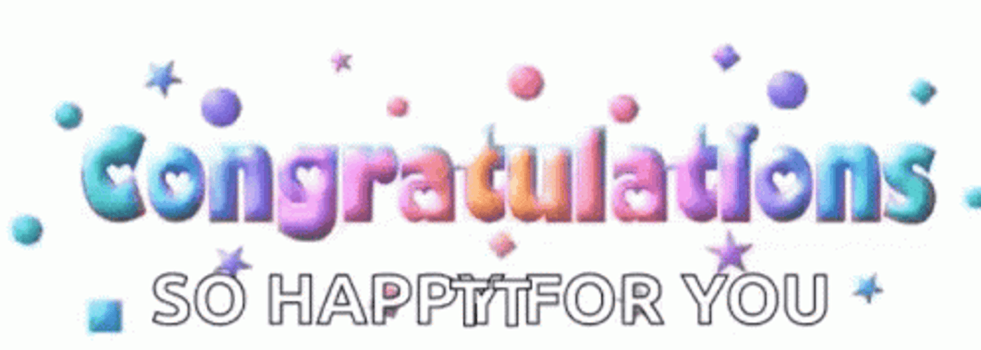 Congratulations On Your Promotion So Happy For You GIF