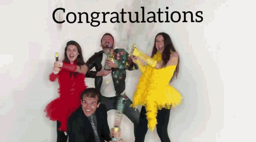 Congratulations Party Guys GIF