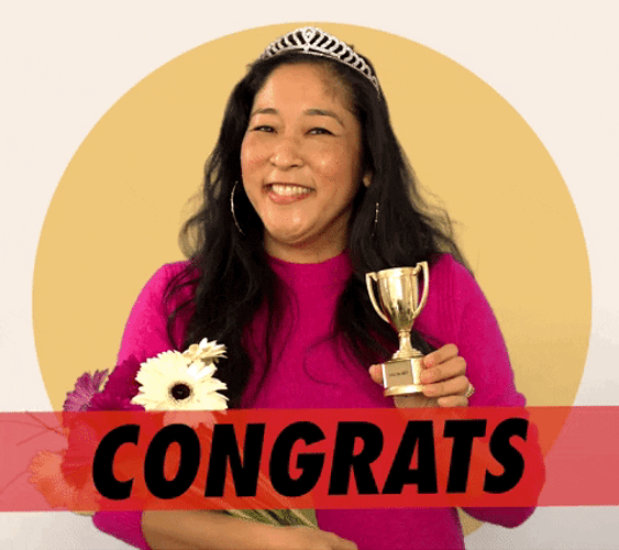 Congratulations Proud Girl GIF