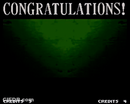 Congratulations Video Game Screen Cartoon Character GIF