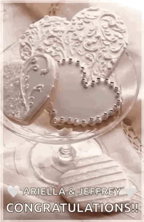 Congratulations Wedding Ariella Jeffrey GIF