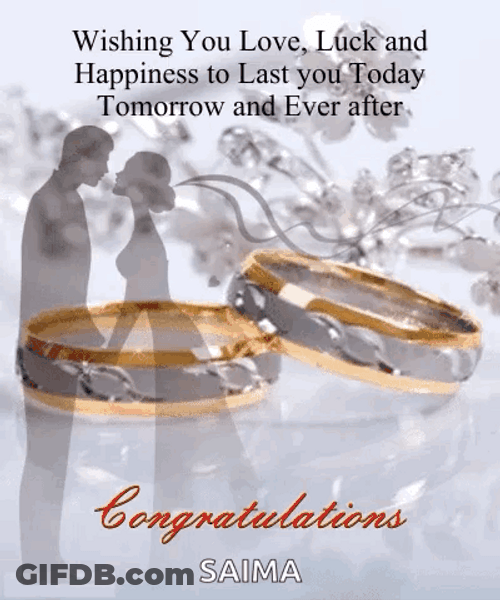 Congratulations Wedding Saima GIF