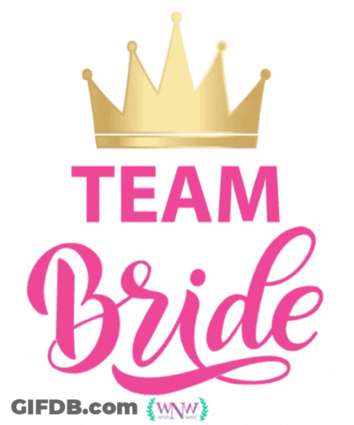 Congratulations Wedding Team Bride GIF