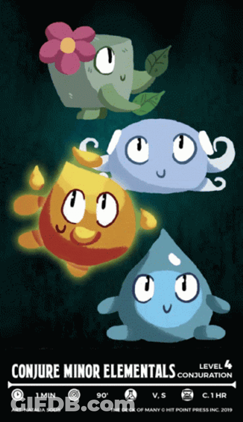 Conjure Minor Elemental GIF