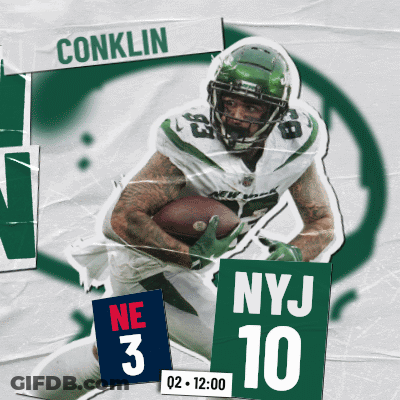 Conklin Running With Football GIF