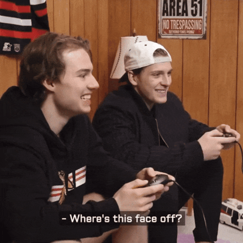 Connor Bedard What Face Off Is This GIF