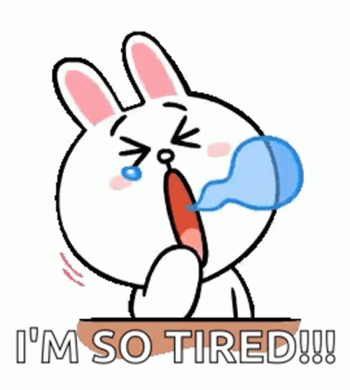 Conny Yawning & Tired GIF
