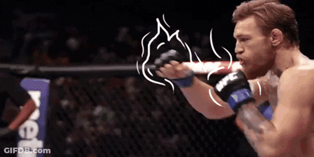 Conor Mc Gregor Boxing Training GIF