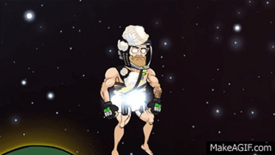 Conor Mcgregor Funny Cartoon GIF