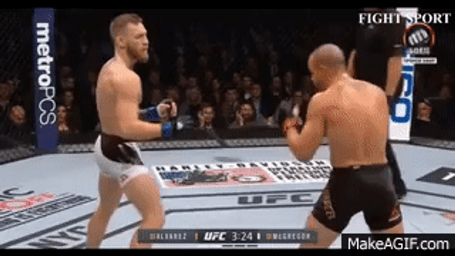 Conor Mcgregor Outsmarting Opponent GIF