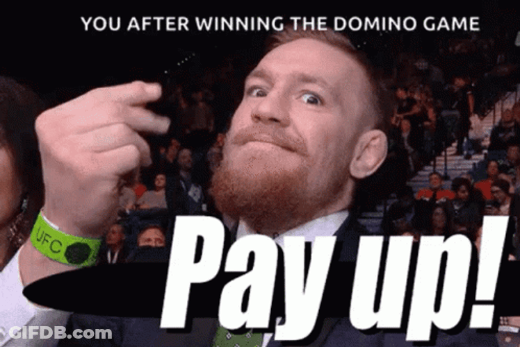 Conor McGregor Pay That Man His Money GIF