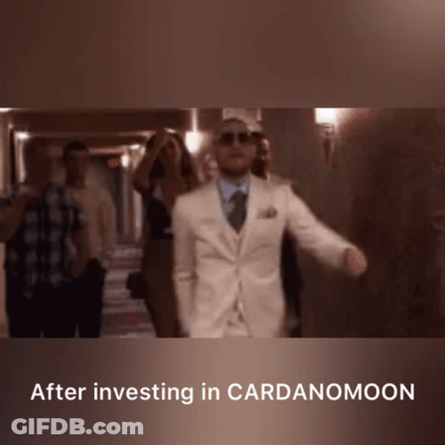 Conor Mcgregor Walk After Investing In Cardanomoon GIF