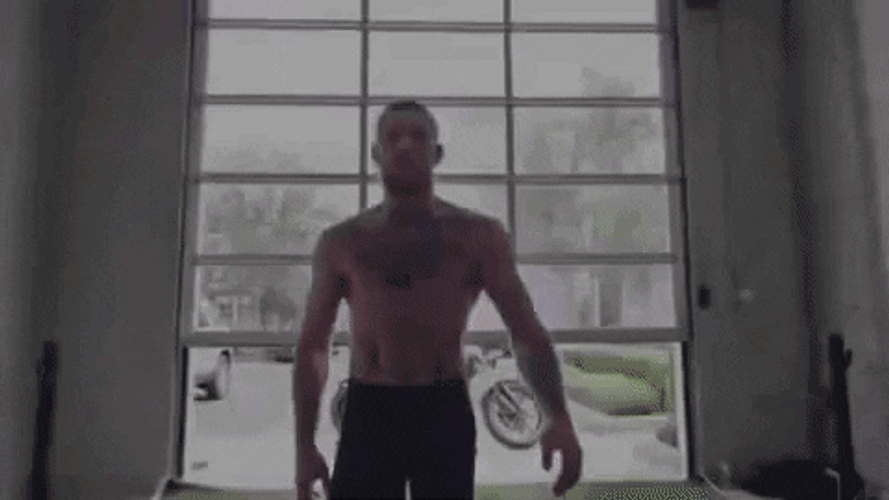 Conor McGregor Walk Slowmotion GIF