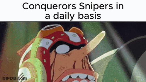 Conquerors Snipers In A Daily Basis Cartoon Face GIF