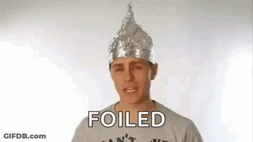 Conspiracy Theory Tinfoil Hat Pointed Top GIF
