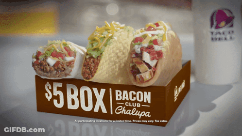 Container Of Nacho Fries GIF