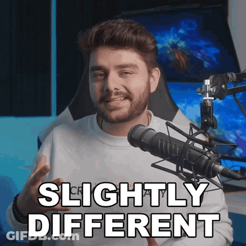 Content Creator Ignace Aleya Same Same But Different GIF
