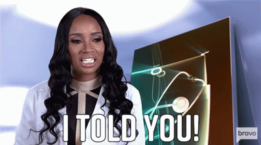 Contessa Metcalfe I Told You GIF