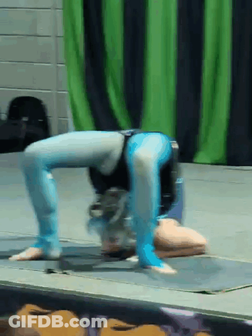 Contortionist I Need A Backiotomy GIF