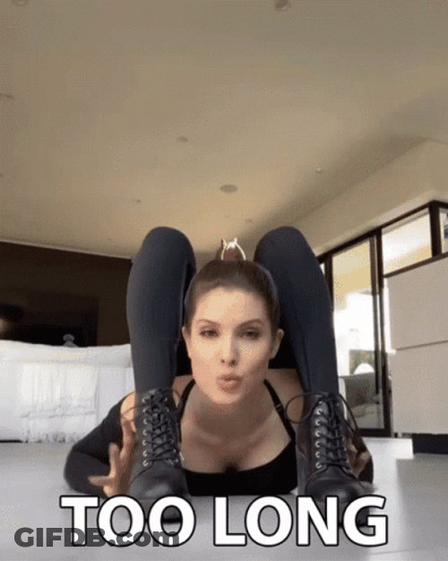 Contortionist With Too Long Legs GIF