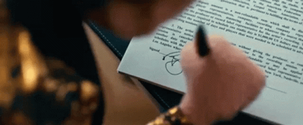 Contract Signing Puppet Panic At The Disco MV GIF