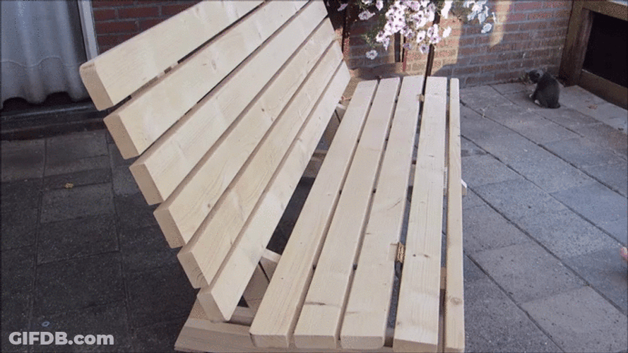 Convertible Bench GIF