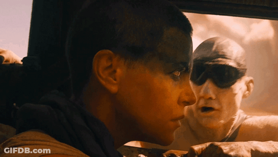 Convincing Furiosa To Stop GIF
