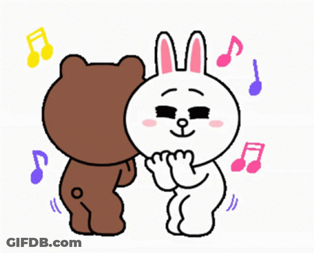 Cony And Brown Dancing GIF
