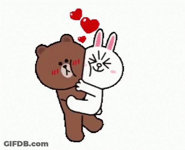Cony And Brown Lift GIF