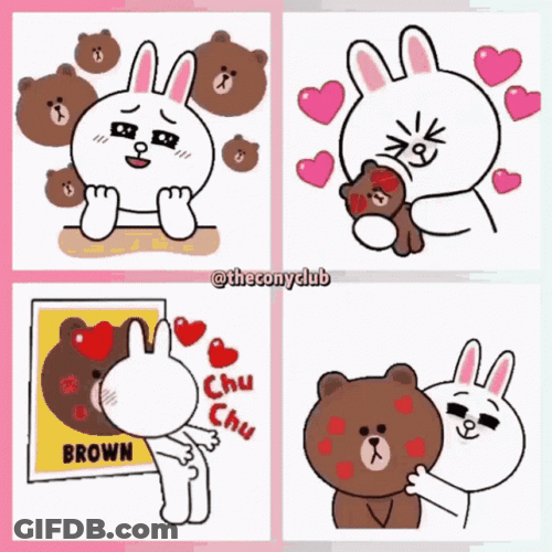 Cony And Brown GIF