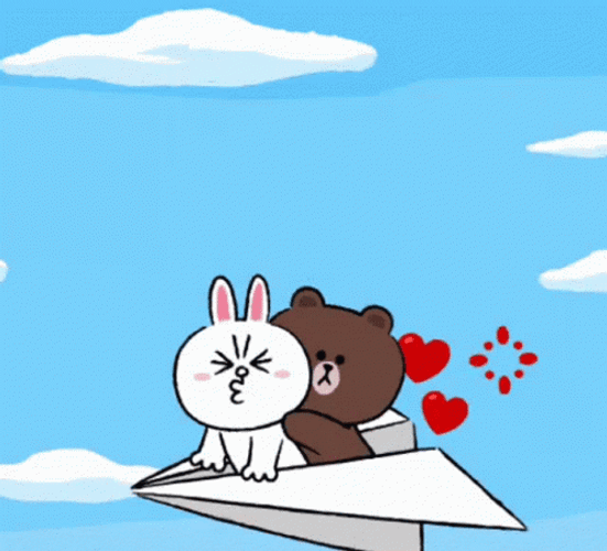 Cony And Brown Travel Yeah GIF
