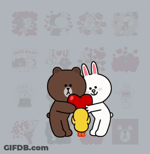 Cony Brown Lots Of Love GIF