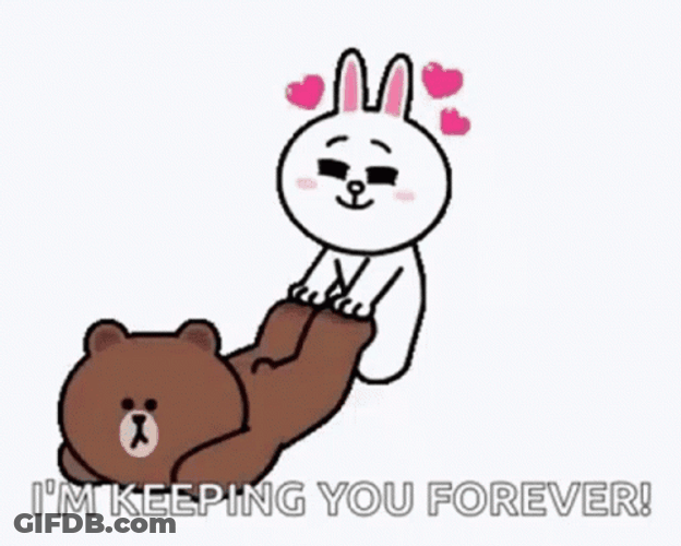 Cony Pulling Brown GIF