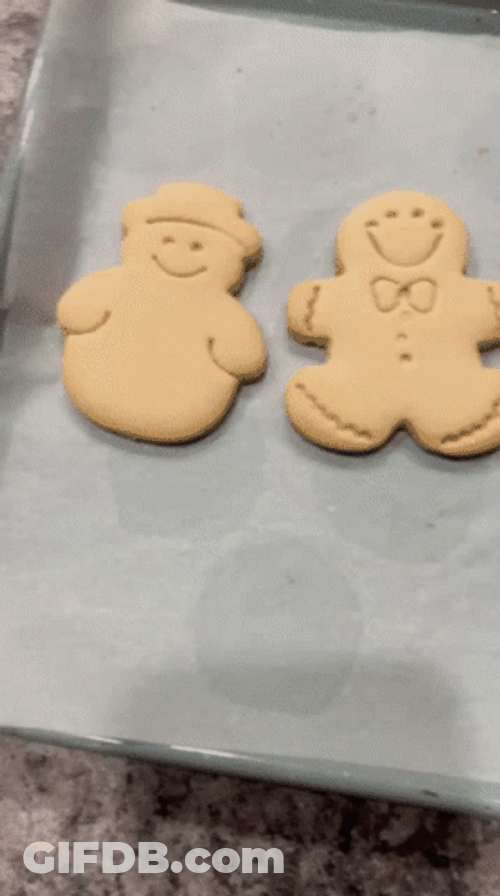 Cookie Baking Sharky Tong GIF