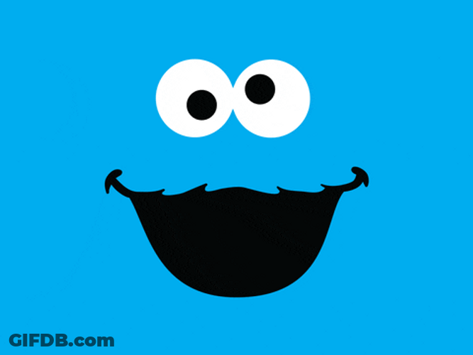 Cookie Monster Artwork GIF