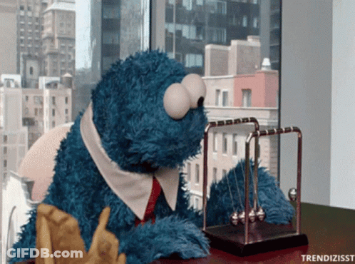 Cookie Monster Giving Thumbs Up GIF