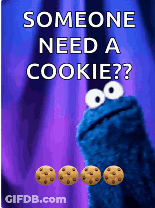 Cookie Monster Someone Need Famous Amos Cookie GIF