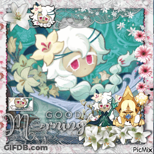 Cookie Run Character Good Morning GIF
