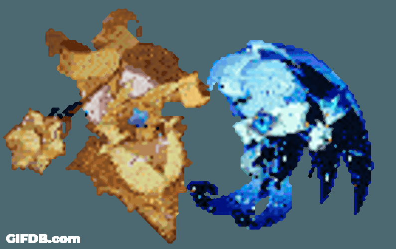 Cookie Run Kingdom Shadow Milk Cookie Sticker GIF