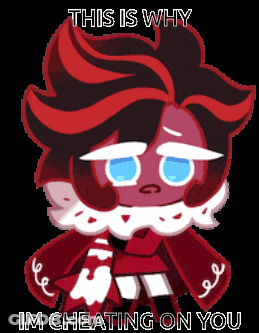Cookie Saying This Is Why I'm Cheating On You GIF