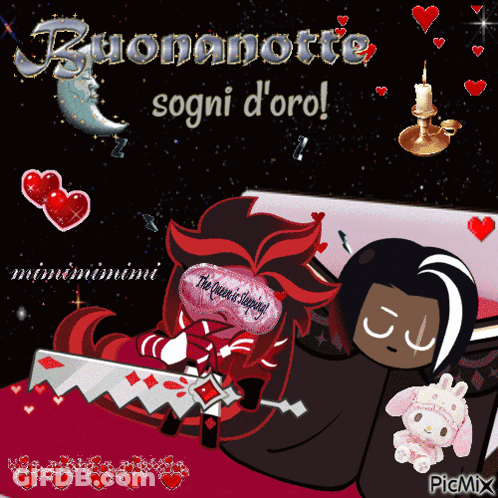 Cookie With Buonanotte Sogni D'Oro GIF