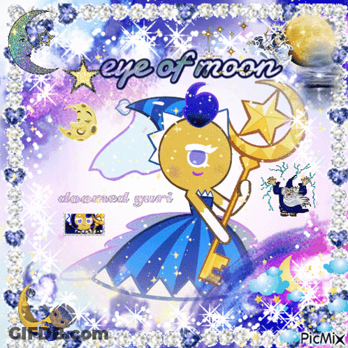 Cookie With Eye Of Moon GIF