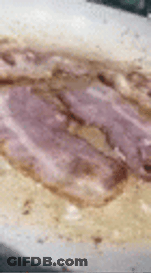 Cooking Bacon For The Meantime GIF