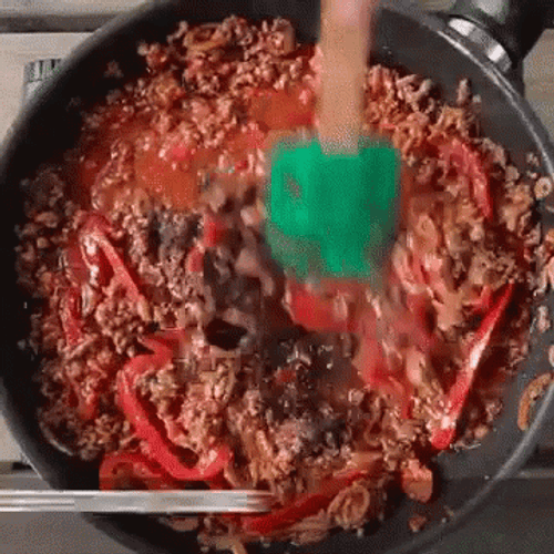 Cooking Chili Con Carne GIF