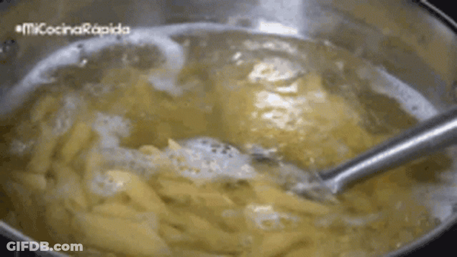 Cooking Penne Pasta GIF